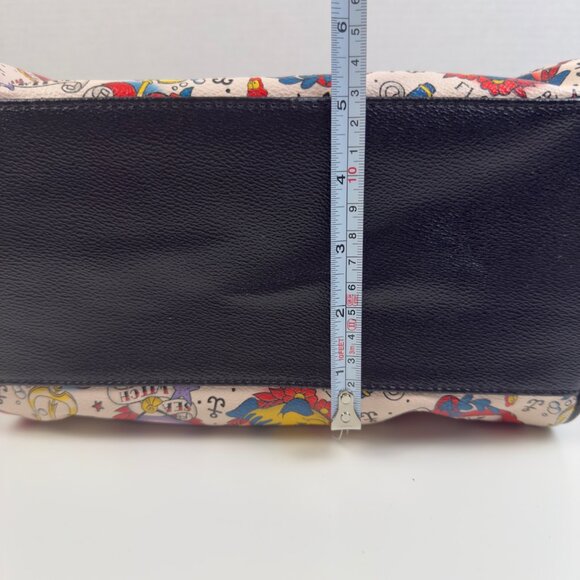 Loungefly The Little Mermaid Crossbody Satchel Purse Disney Tattoo Graffiti - Picture 13 of 13